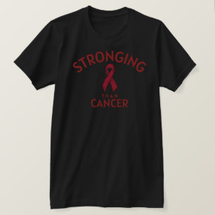 Stronger Than Cancer Shirt – Premium Print Detail 