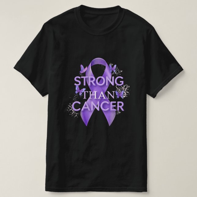 Stronger Than Cancer T-Shirt (Design Front)