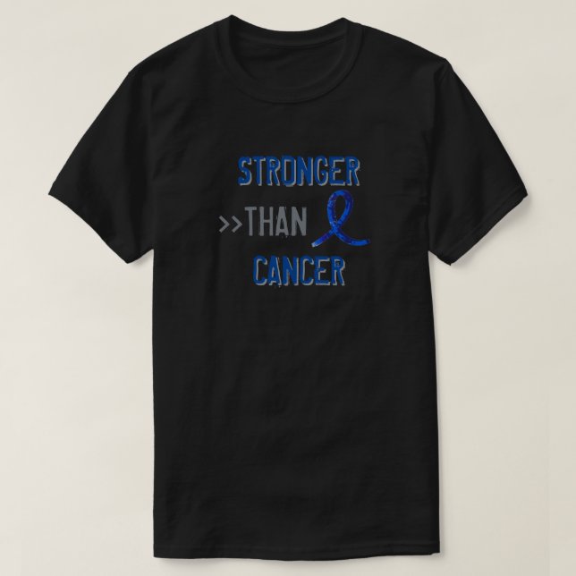 Stronger Than Cancer  T-Shirt (Design Front)