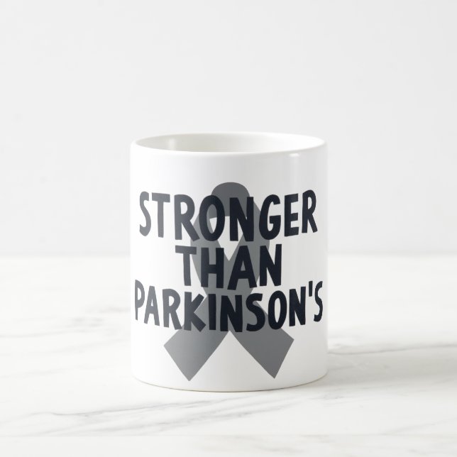 Stronger Than Parkinson’s Coffee Mug (Center)
