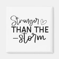 "Stronger Than the Storm" Boho Inspirational