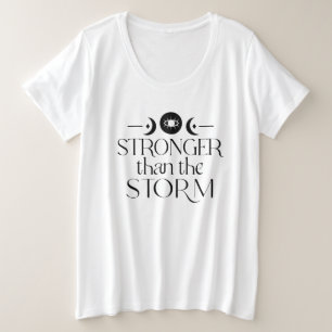 Stronger Than The Storm Spiritual T-Shirt Plus Size T-Shirt