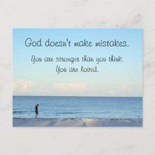 Stronger Than You Think Postcard