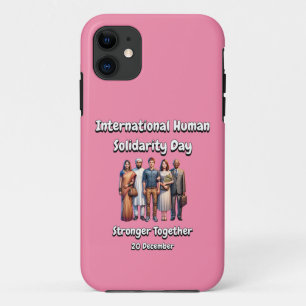 Stronger Together. Human Solidarity Day. Case-Mate iPhone Case