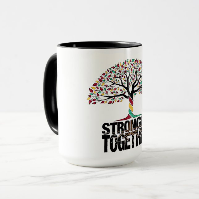 stronger together mug (Front Left)