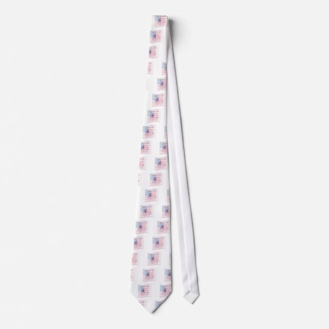 Stronger together USA Hillary 4 President American Tie (Front)