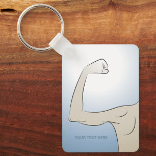 Strongest Man I Know Key Ring