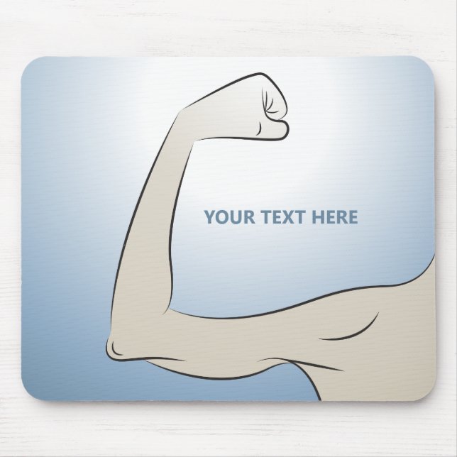 STRONGEST MAN I KNOW MOUSE PAD (Front)