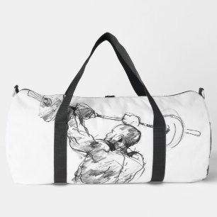 Strongman Lifting Weights Duffle Bag