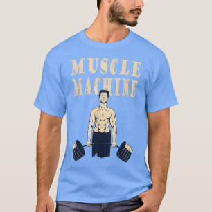 Strongman muscle machine bodybuilder dress for men T-Shirt