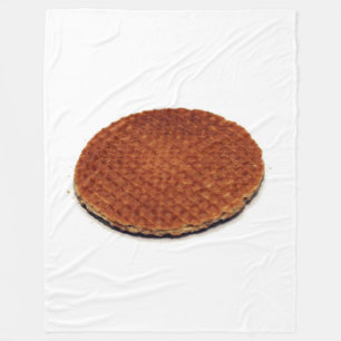 Stroopwafel Fleece Blanket
