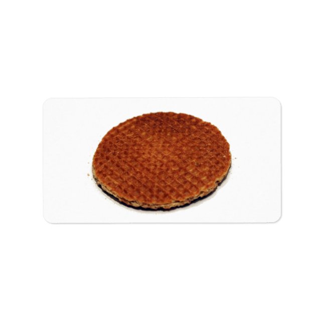 Stroopwafel Label (Front)