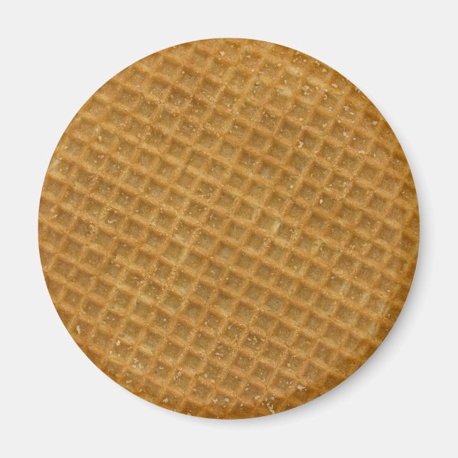 Stroopwafel Magnet | Netherlands Holland | Cookie (Front)