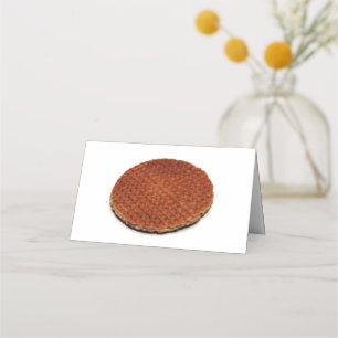 Stroopwafel Place Card
