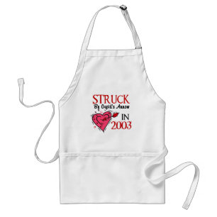 Struck By Cupid’s Arrow In 2003 Standard Apron