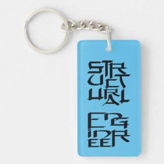 Structural Engineer Character Key Ring