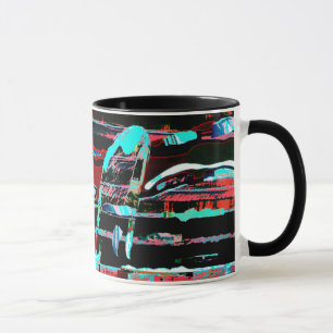 Structural Interference – Abstract Coffee Mug