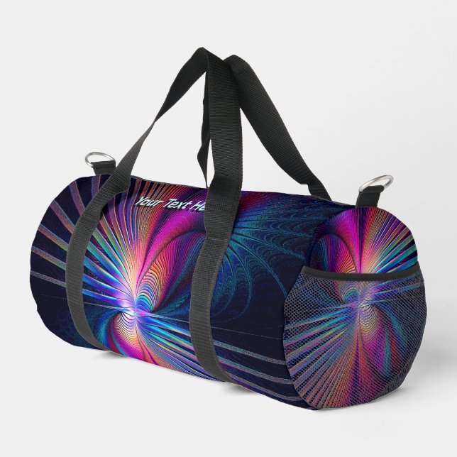 Structural Iridescence Duffle Bag (Right Corner)