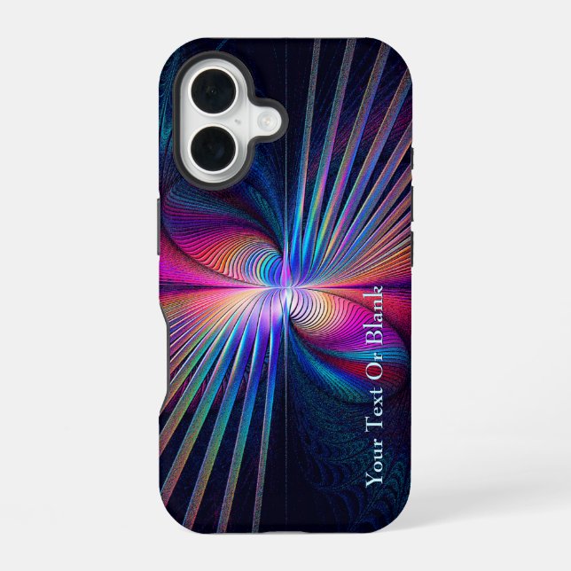 Structural Iridescence iPhone 16 Case (Back)