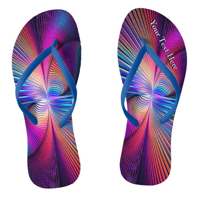 Structural Iridescence Jandals (Footbed)