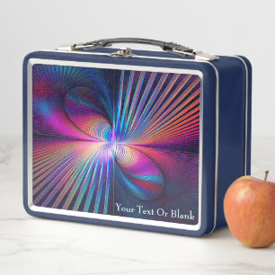 Structural Iridescence Metal Lunch Box