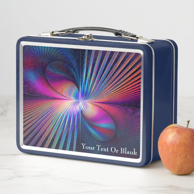 Structural Iridescence Metal Lunch Box (In Situ)