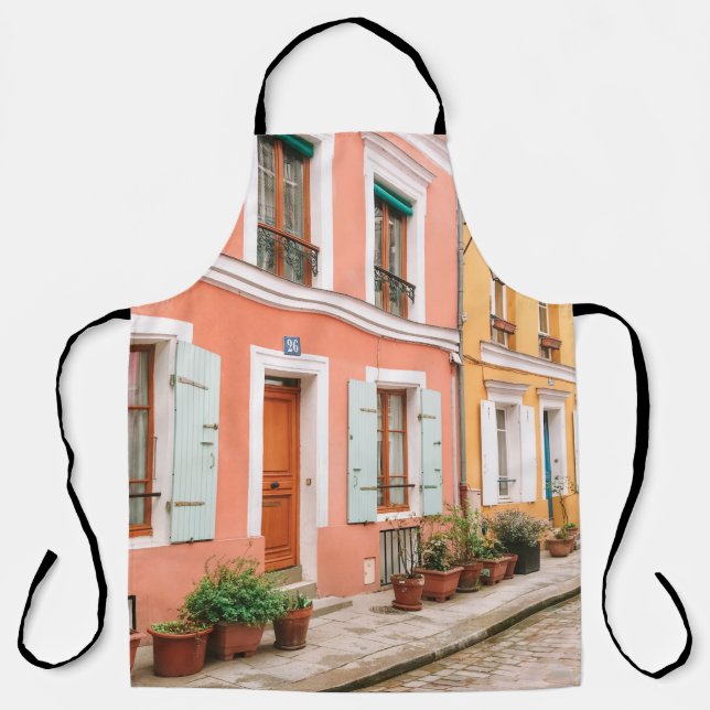 STRUCTURAL PHOTOGRAPHY OF MULTICOLORED BUILDING APRON (Front)