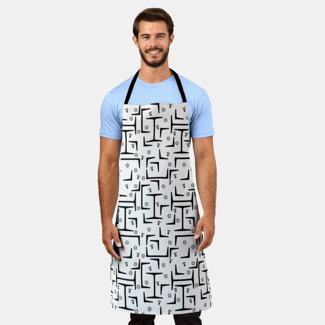 Structural Steel Pattern Apron (Worn)