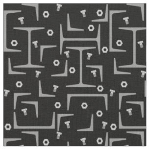 Structural Steel Pattern Fabric