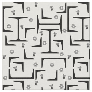 Structural Steel Pattern  Fabric