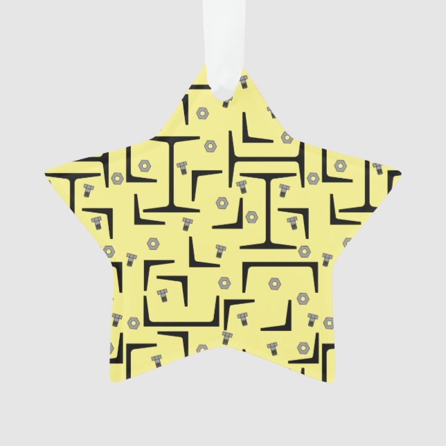 Structural Steel Pattern Ornament (Front)