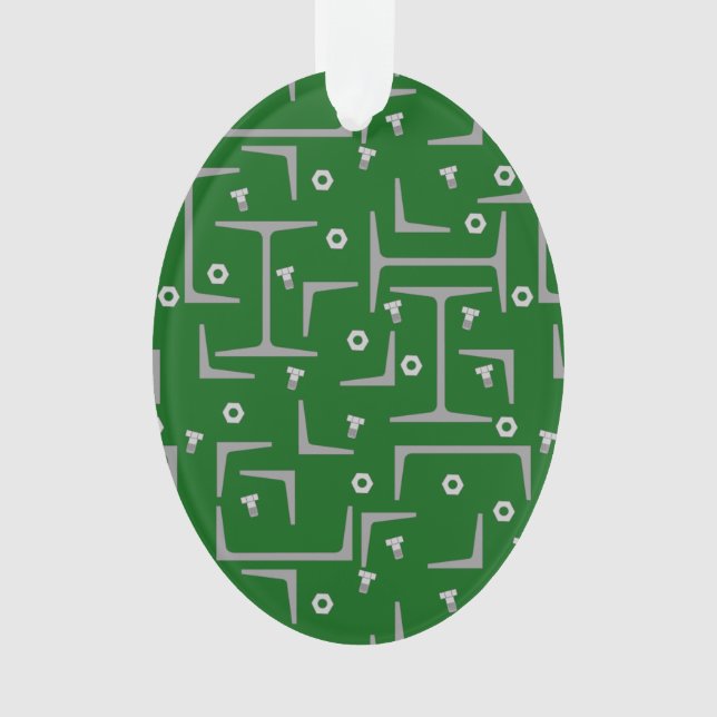 Structural Steel Pattern Ornament (Front)