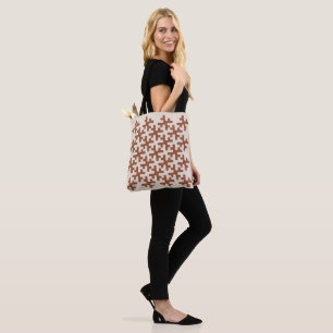 Structure 5 Rust & Sand Tote Bag