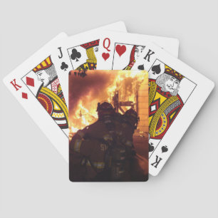 Structure Fire Playing Cards