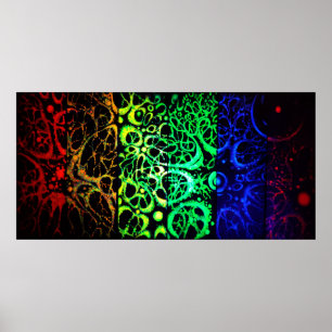 Structure of the universe poster