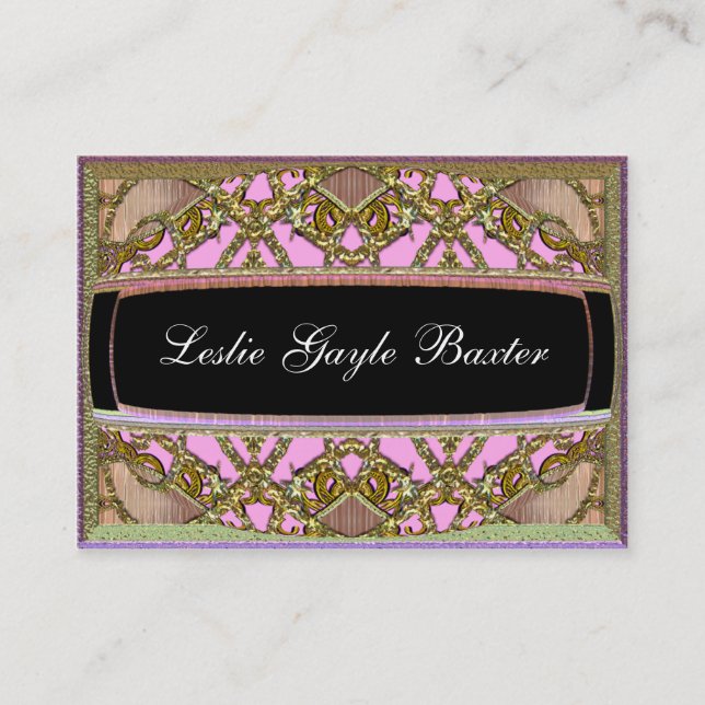Strummerfield Elegant Professional Business Card (Front)