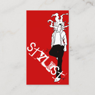 strung up stylist business card
