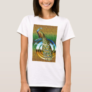 Strut Your Stuff Peacock Colours Women’s Art T-Shirt