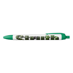 Struth ! Aussie Slang Word, Blue Ink Pen