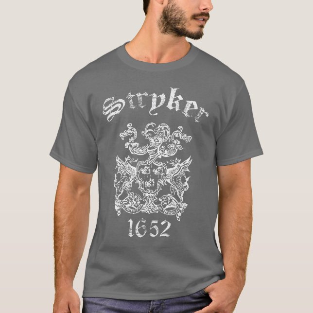 Stryker crest 1652 T-Shirt (Front)