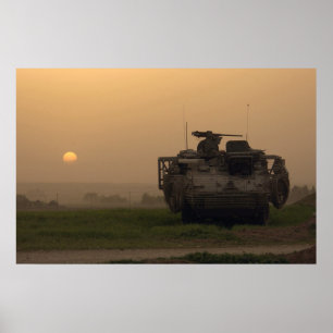 Stryker Infantry Carrier Vehicle Poster