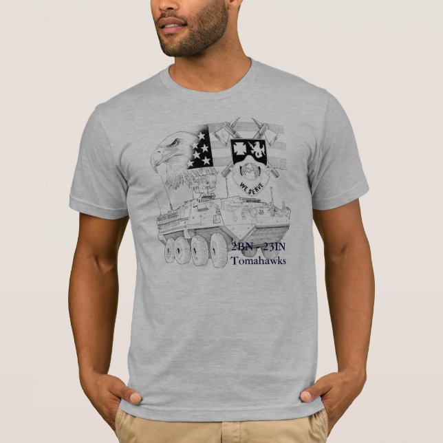 StrykerPenInk_smaller01_00, 2BN - 23INTomahawks T-Shirt (Front)