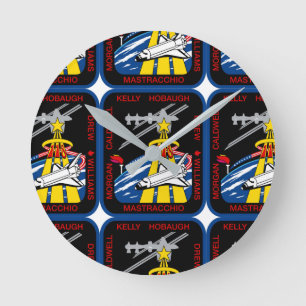 STS-118 Mission Patch Round Clock