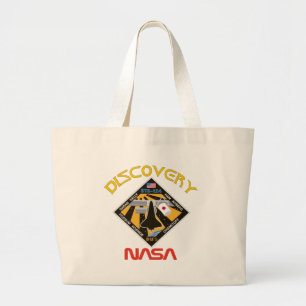 STS 124 Discovery Large Tote Bag