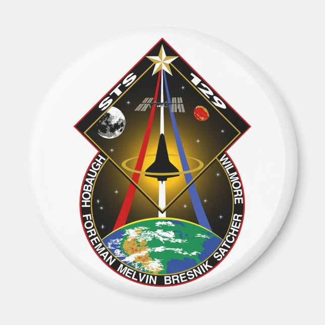STS 129 MAGNET (Front)