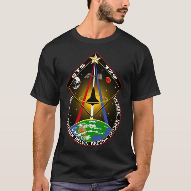 STS 129 T-Shirt (Front)