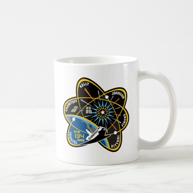 STS 134 Endeavour Coffee Mug (Right)