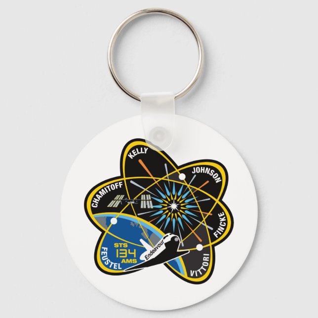 STS 134 Endeavour Key Ring (Front)