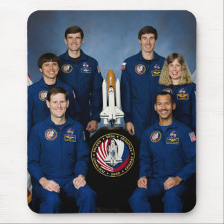 STS-60 MISSION CREW   MOUSE PAD