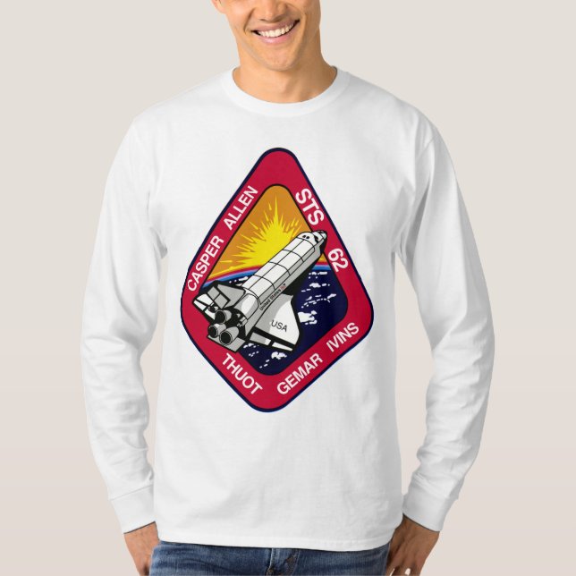 STS-62 MISSION PATCH  T-Shirt (Front)